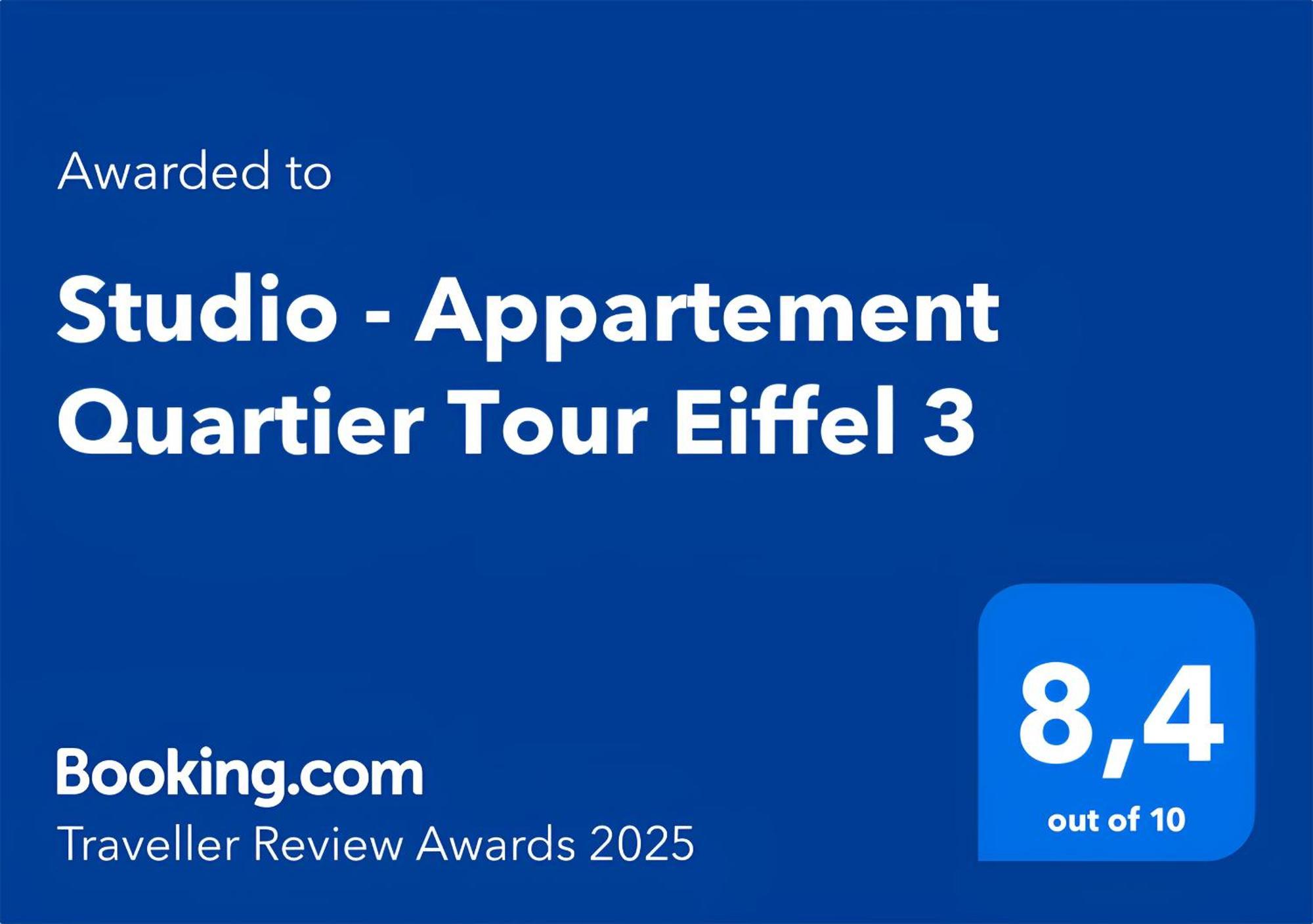Studio - Appartement Quartier Tour Eiffel 3 Free Netflix 巴黎 外观 照片